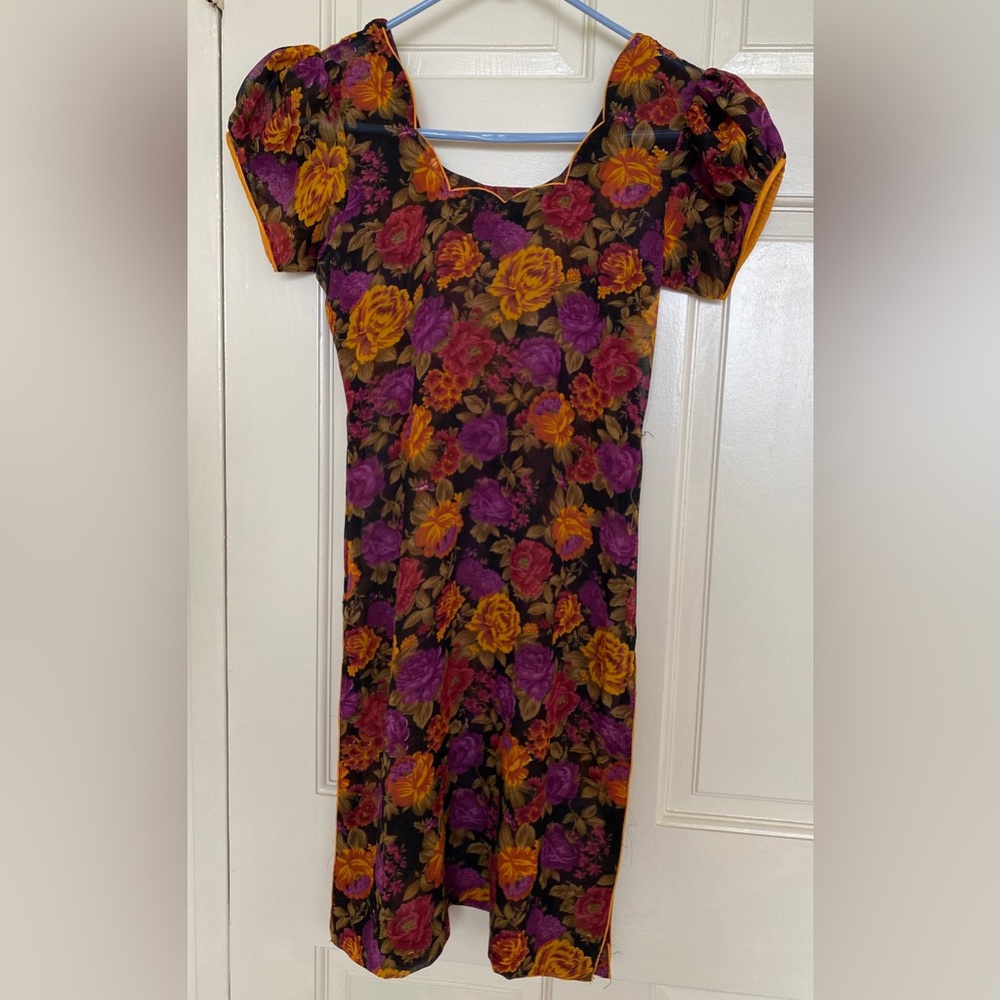 Floral Indian Kameez